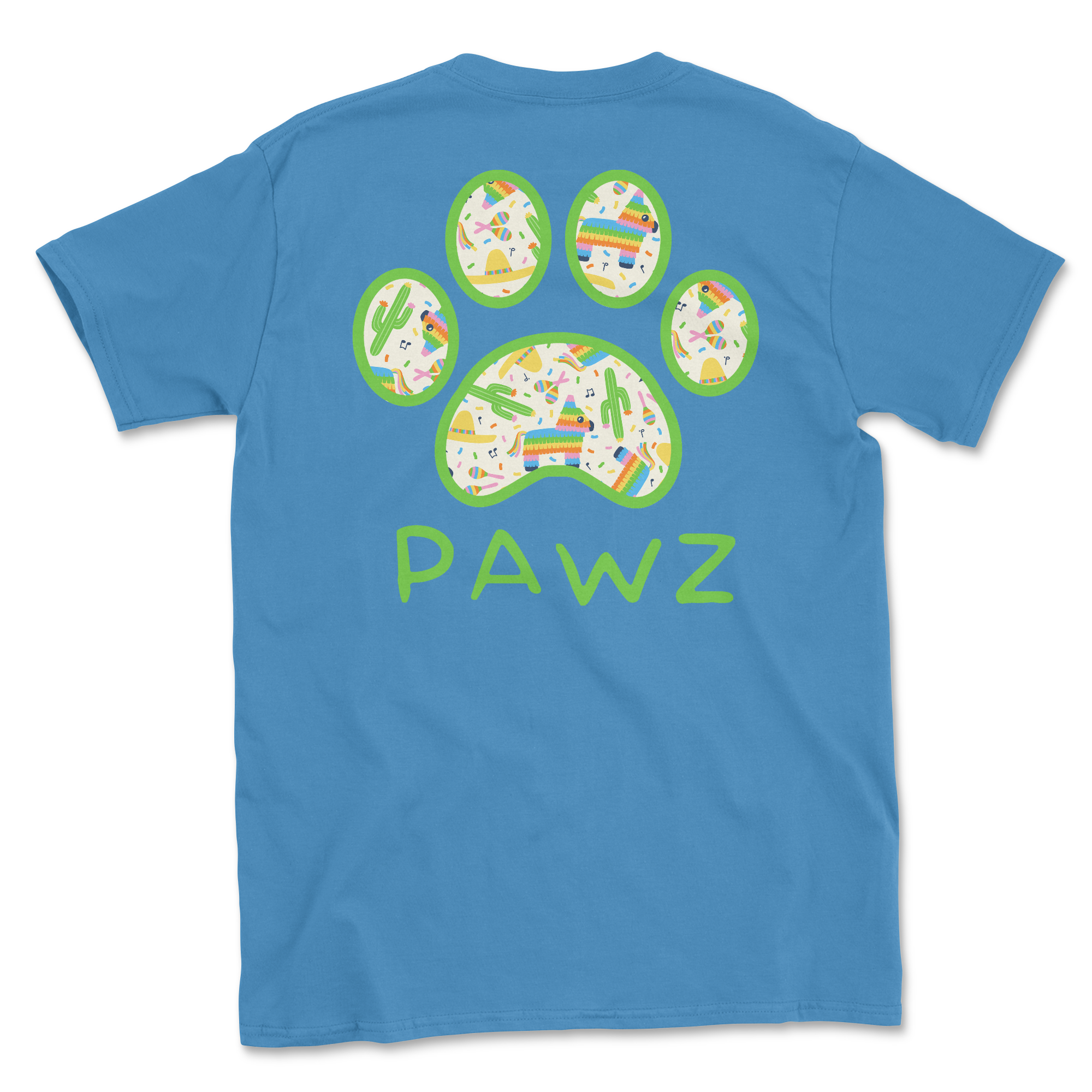 Piñata Pawz (Adult Short Sleeve T-Shirt)
