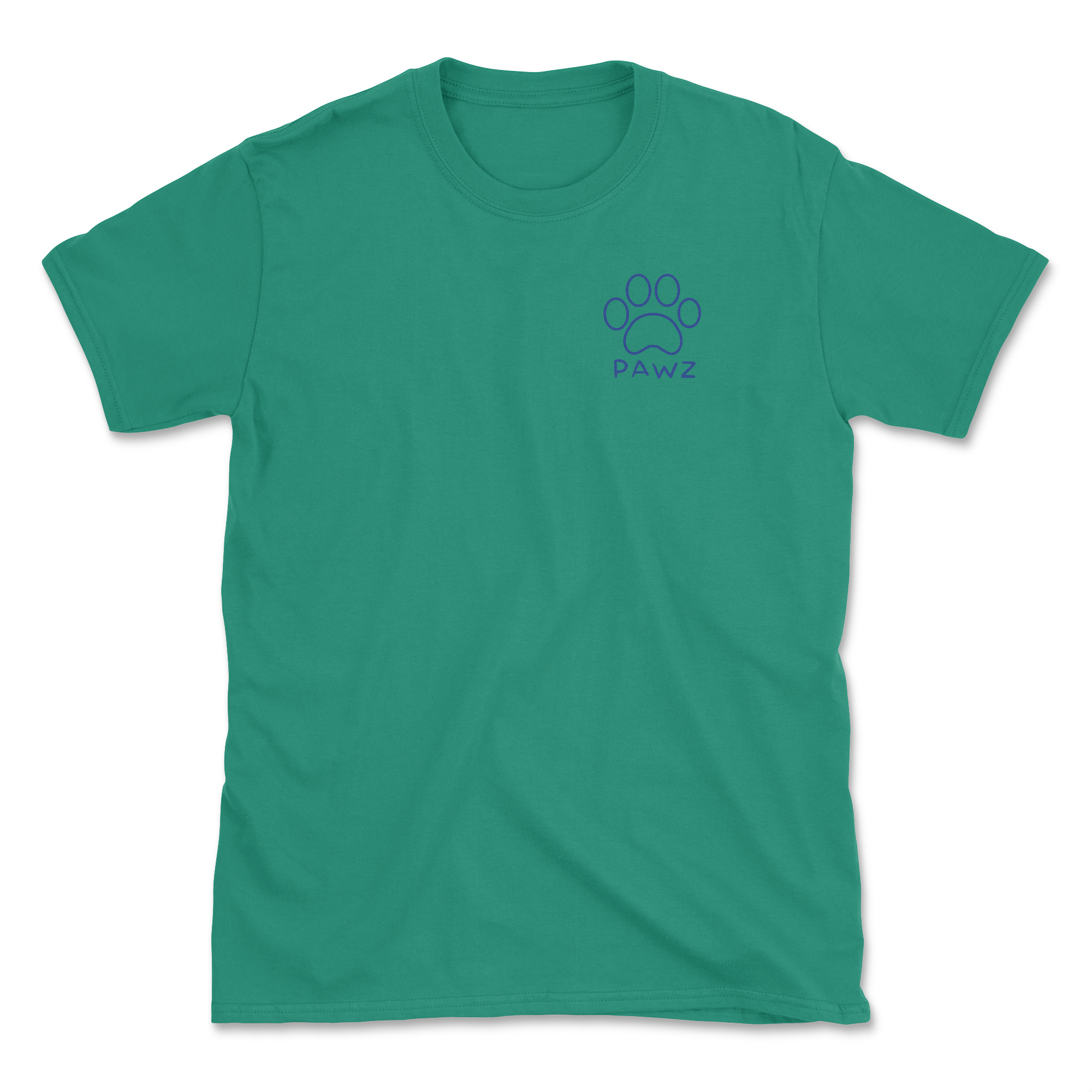 Vermont Flag Paw (Adult Short Sleeve T-Shirt)