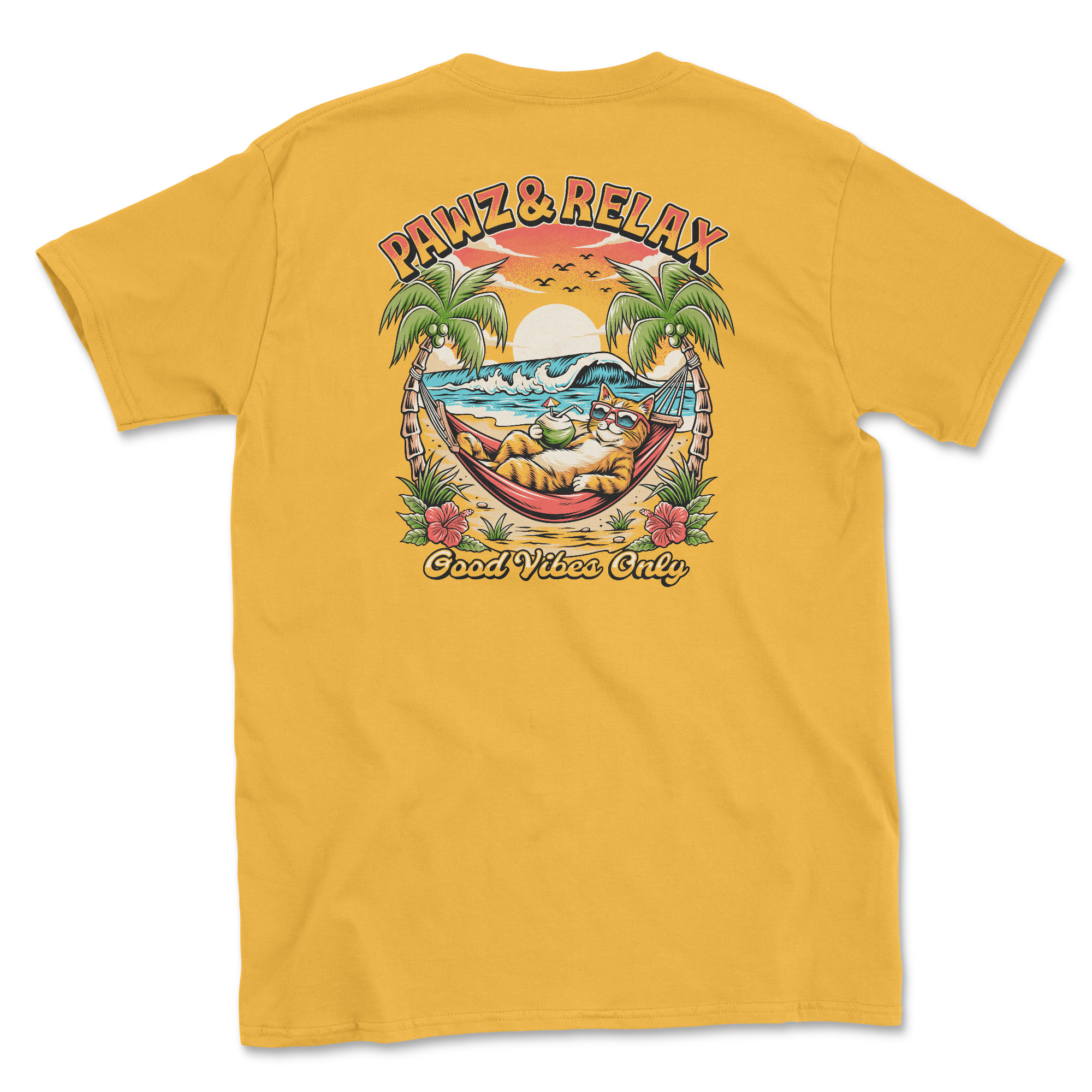 Pawz & Relax (Adult Short Sleeve T-Shirt)