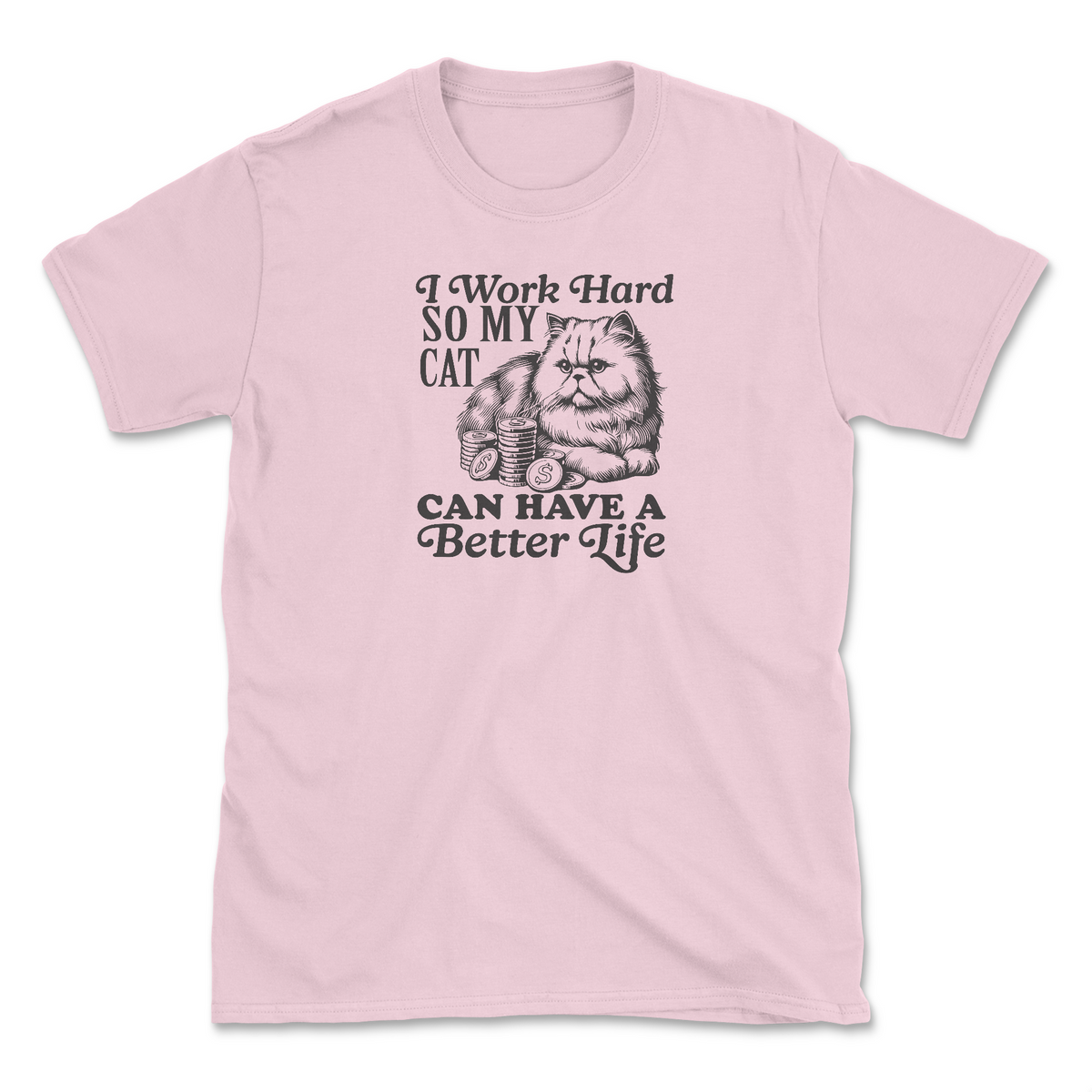 Better Life (Front Print) (Adult Short Sleeve T-Shirt)