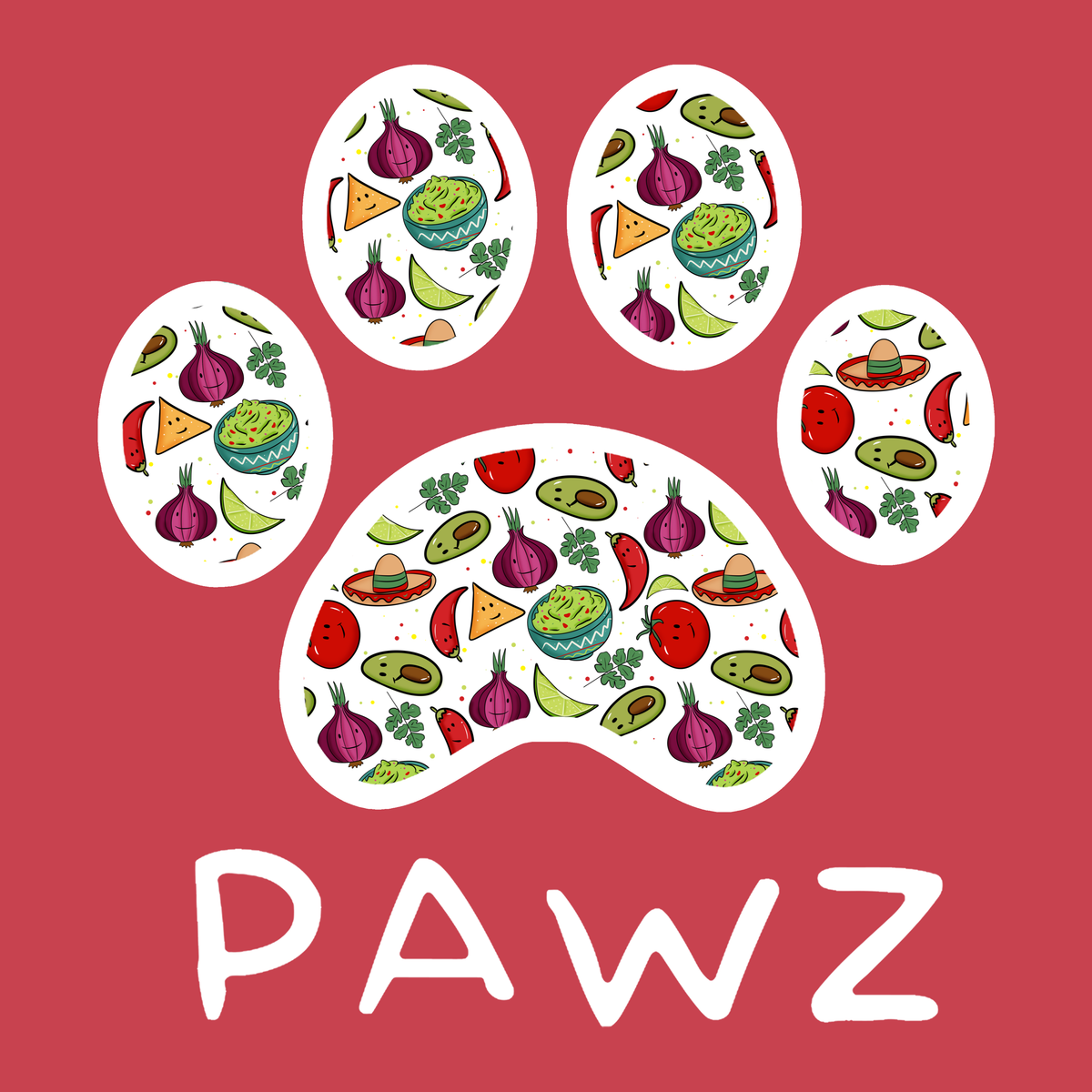 Chips & Salsa Pawz (Adult Tank Top)