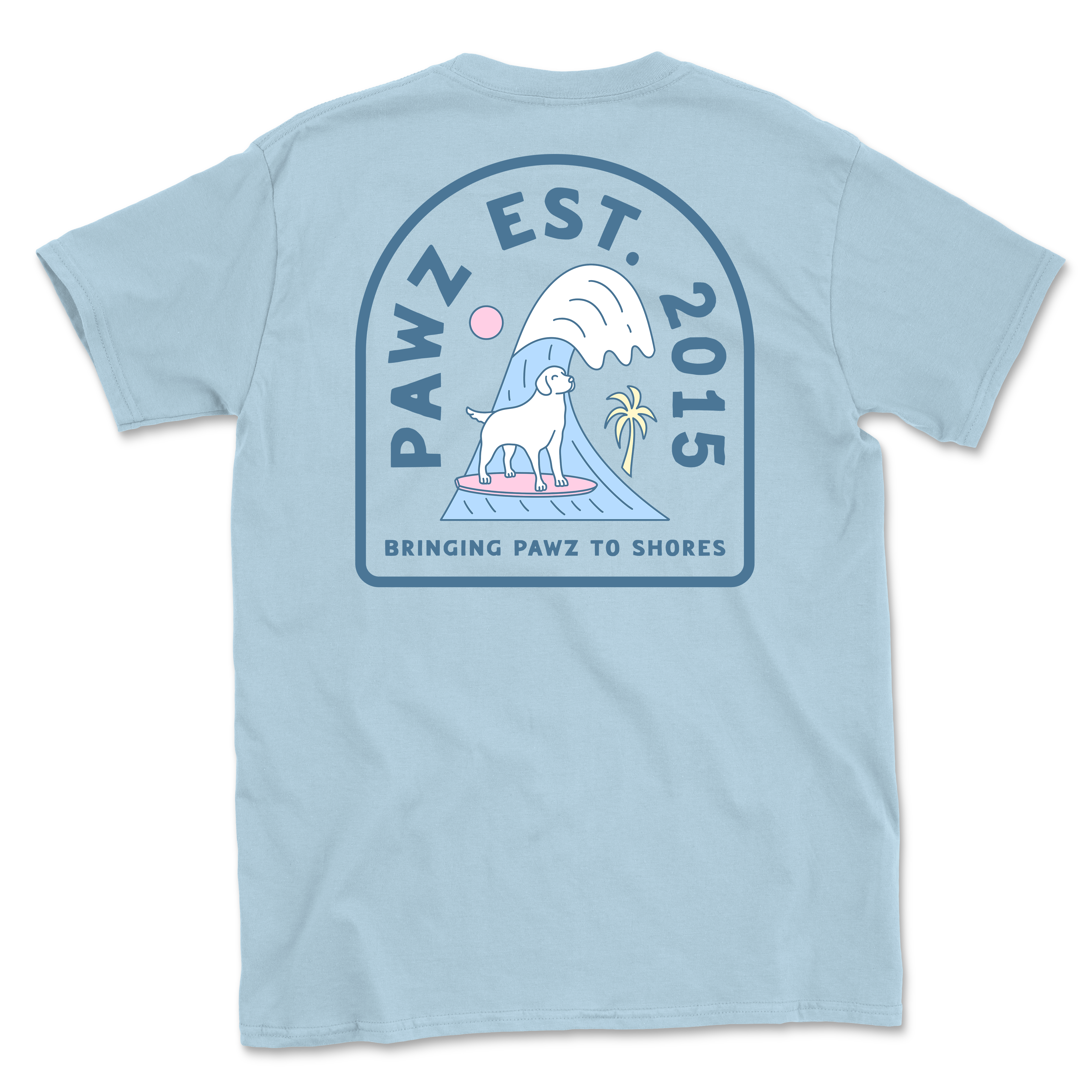 Catch'in Waves (Adult Short Sleeve T-Shirt)