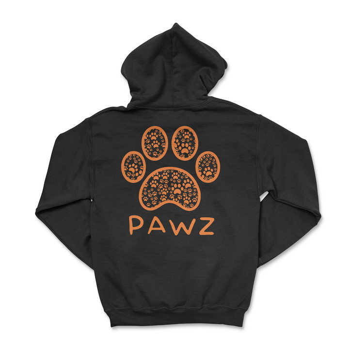 Paw Print Mosaic (Adult Hoodie)