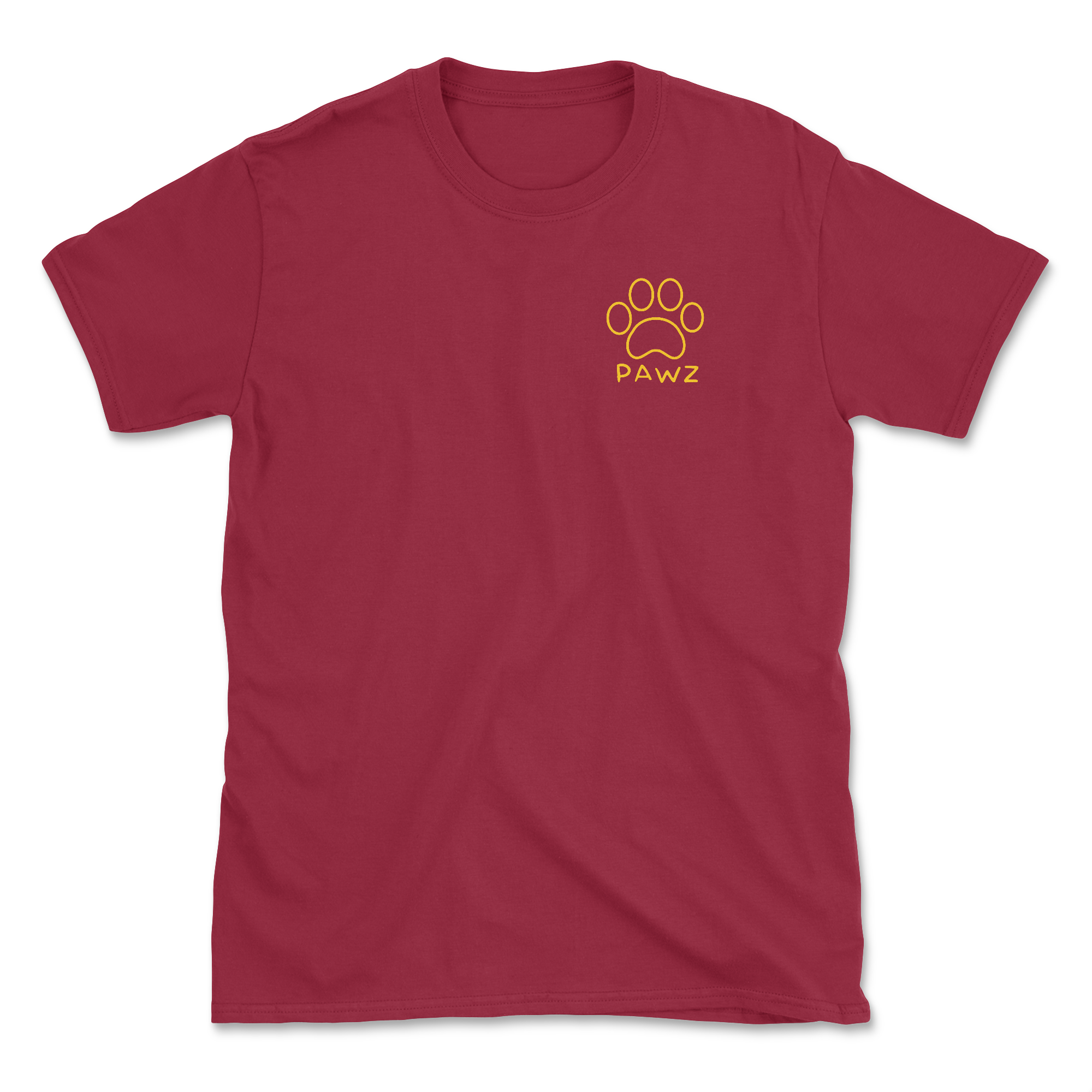 New Mexico Flag Paw (Adult Short Sleeve T-Shirt)
