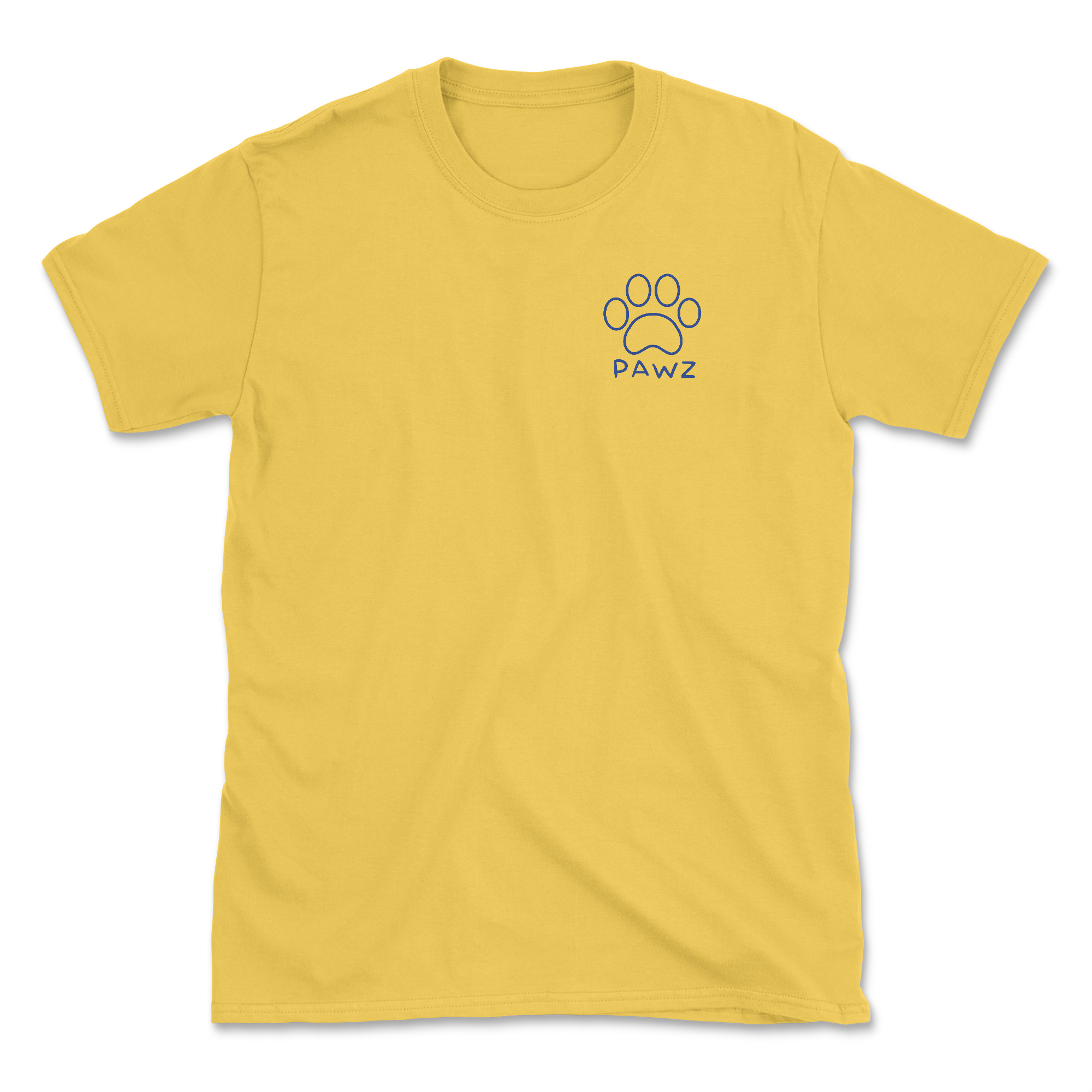 Oregon Flag Paw (Adult Short Sleeve T-Shirt)