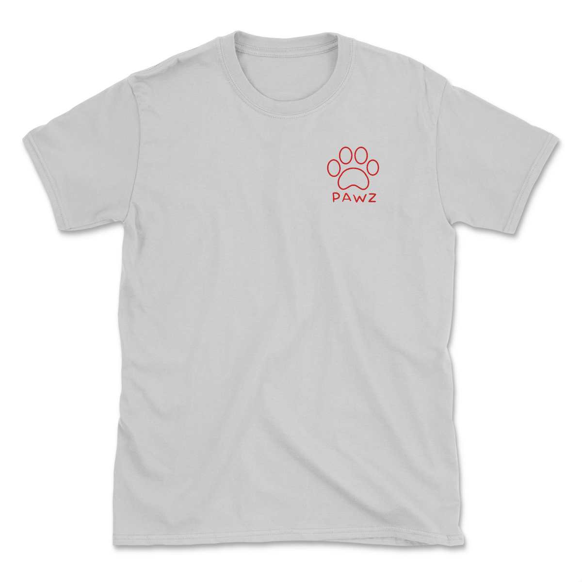 Georgia Flag Paw (Adult Short Sleeve T-Shirt)
