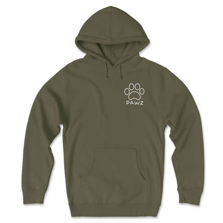 German Shepherd Christmas (Adult Hoodie)