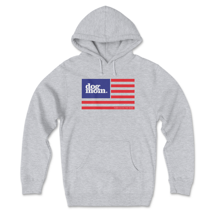 Dog Mom Flag (Adult Hoodie)