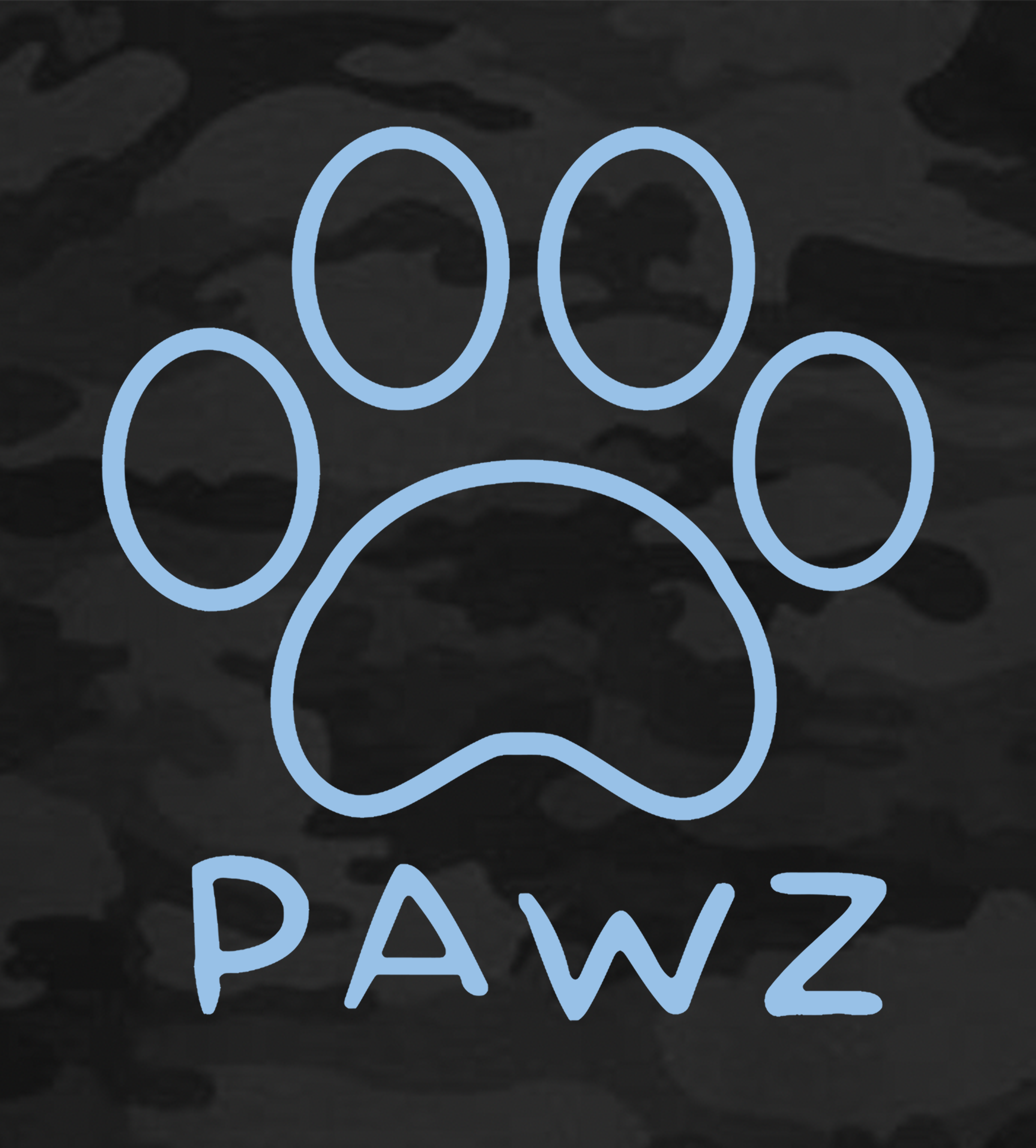 Dark Camo Outline (Adult Crewneck) (Super Sale)
