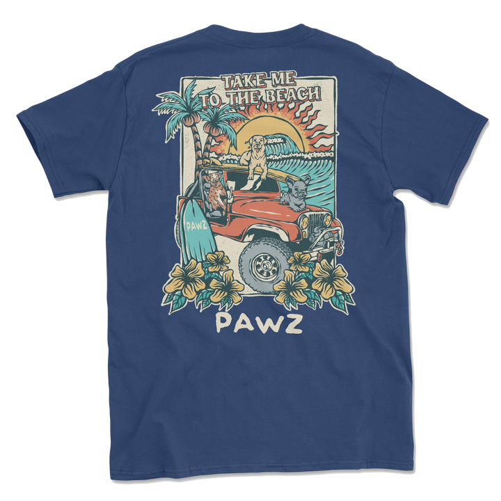 4x4 Pawz (Adult Short Sleeve T-Shirt)