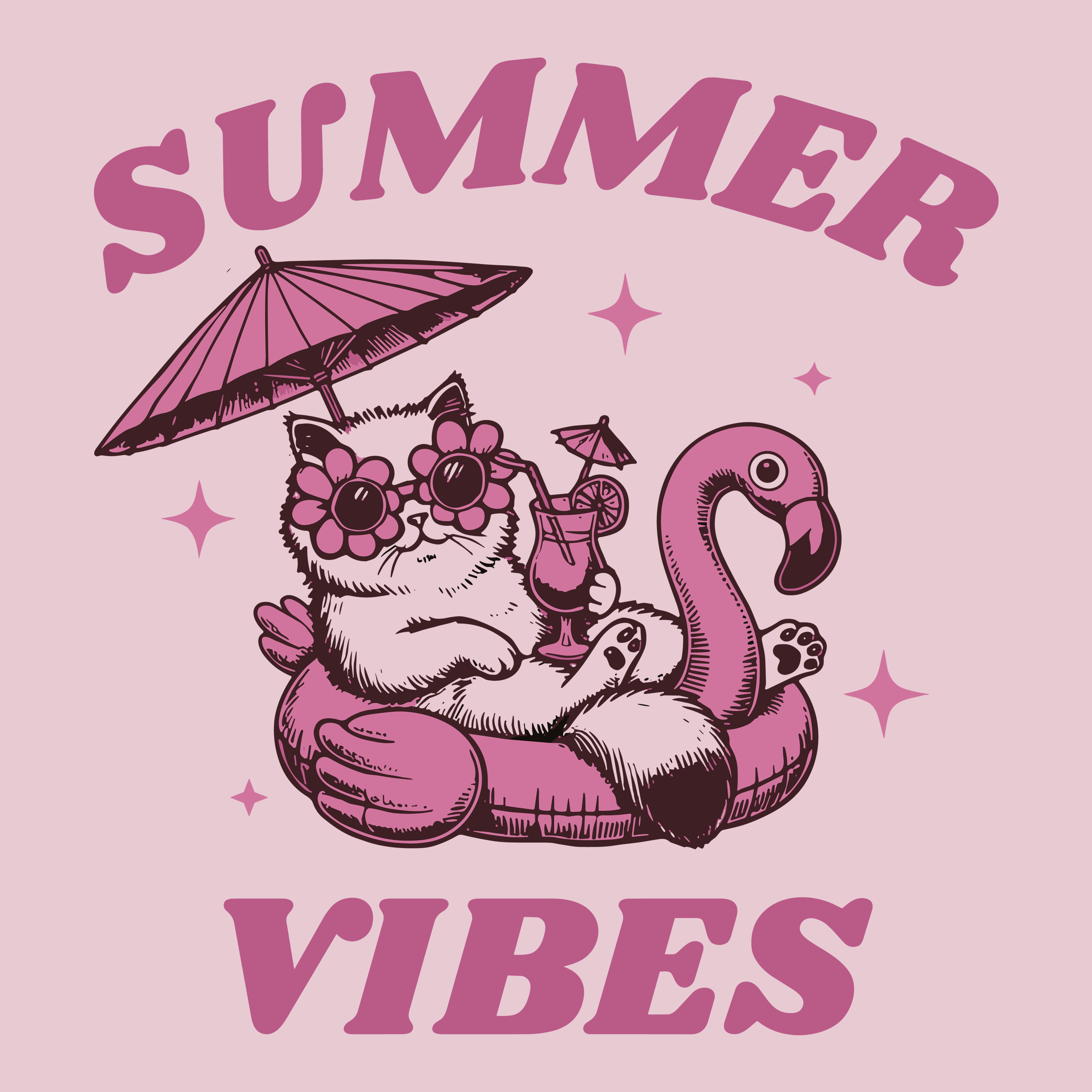 Summer Vibes (Adult Short Sleeve T-Shirt)