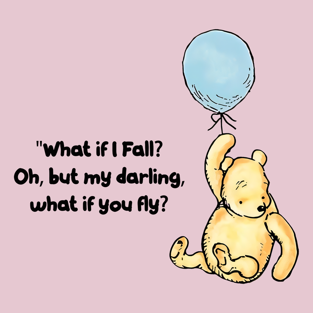 Balloon Buddy - (Light Pink) (Adult Short Sleeve T-Shirt)