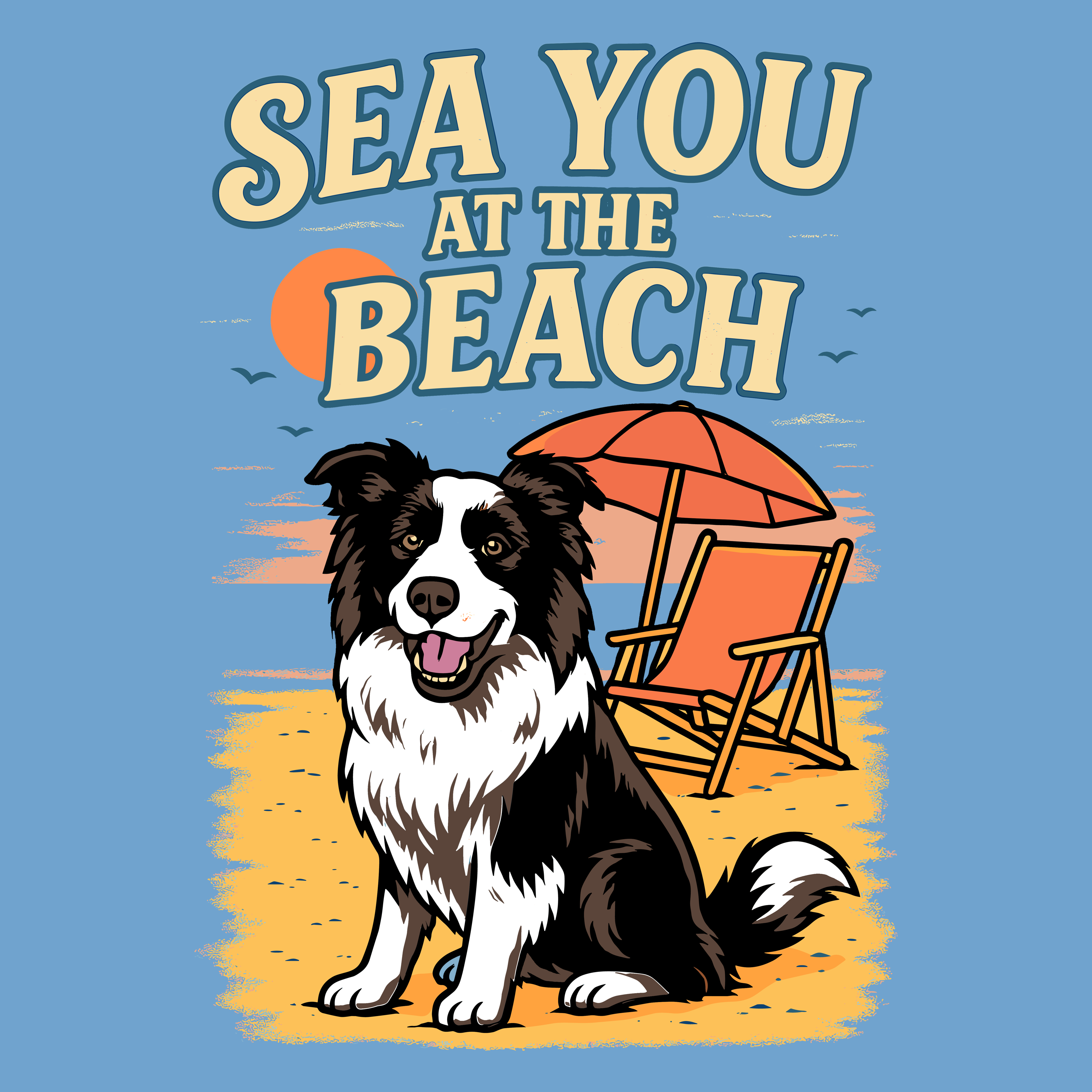 Sea You At The Beach (Adult Short Sleeve T-Shirt)