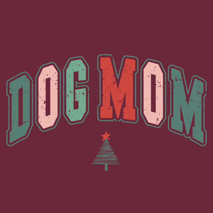 Dog Mom Tree - Front Print (Adult Short Sleeve T-Shirt)