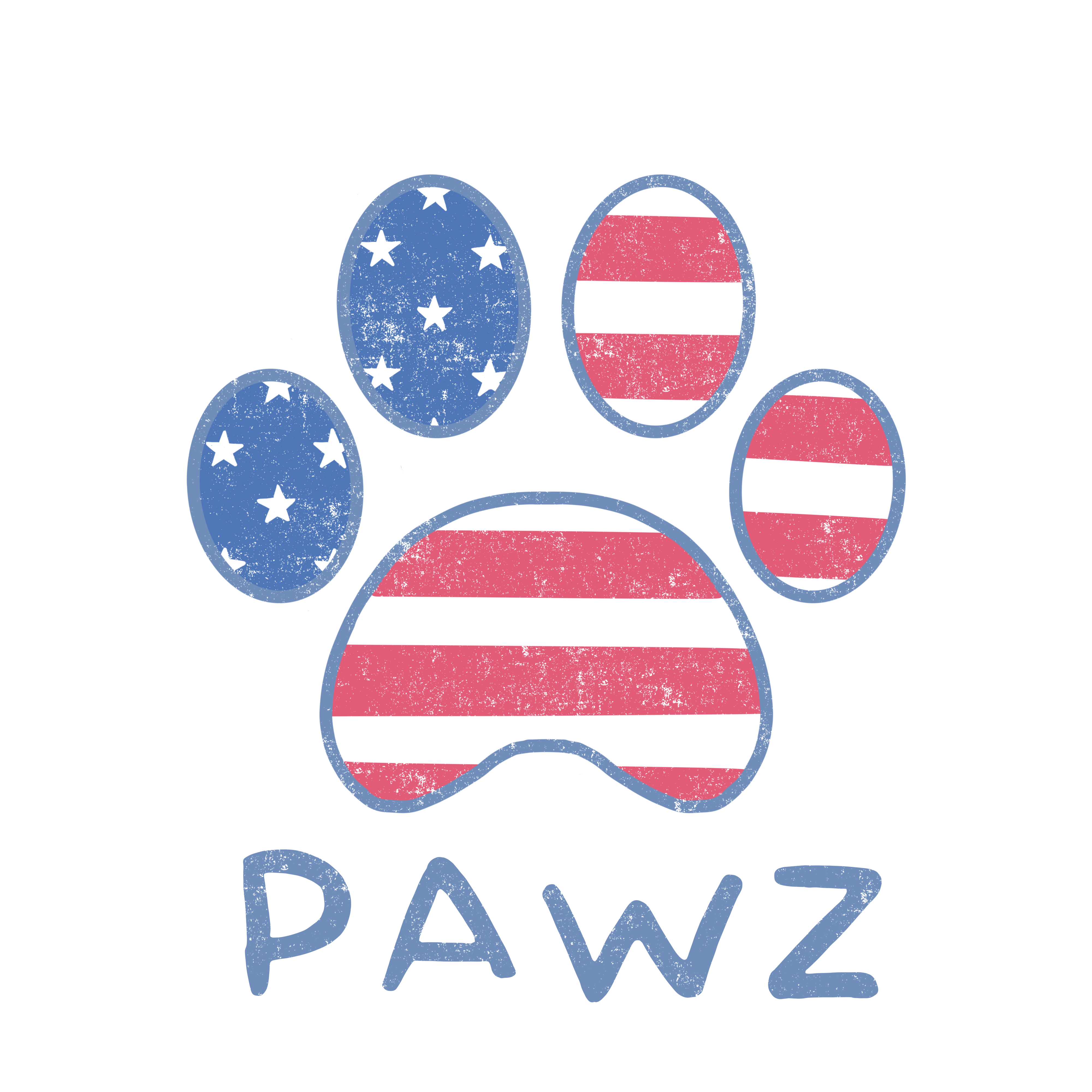 USA Flag (Adult Short Sleeve T-Shirt)